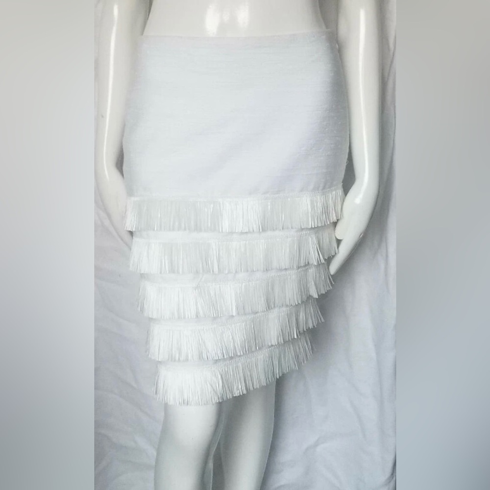 Trina Turk Ivory Satin Garment
